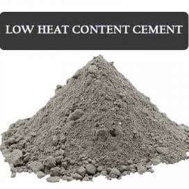 Low Heat Content Cement