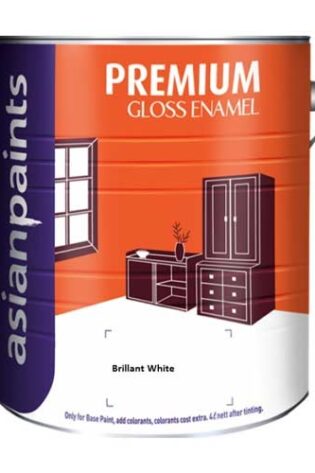 Asian Paints Apcolite Premium Gloss Enamel - Brilliant White