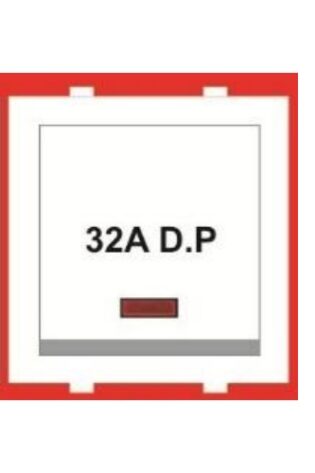 Hosper 32 Amp. D.P. Switch