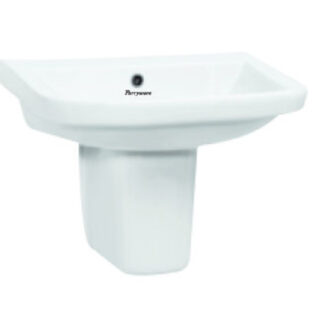 Parryware Pedestal Basin Zest White