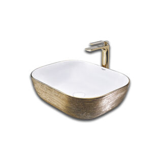 Aquant Table Top 7068-Gold+White