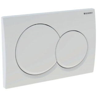 Geberit Flush Plate Alpha01-Matt Chrome 115.035.46.1