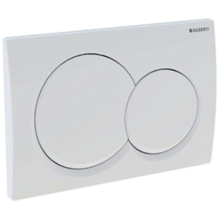 Geberit Flush Plate Alpha01-White 115.034.11.1