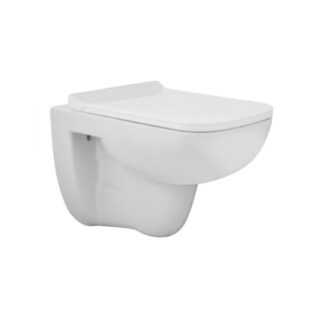 Jaquar Rimless Wall Hung Wc With Uf Soft Close Fls-Wht-5953UFSM