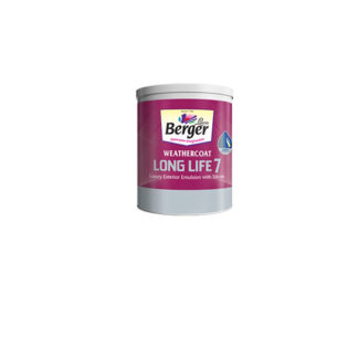 Berger 3.6 Ltr WeatherCoat LongLife 7 Emulsion (Brown Bs)