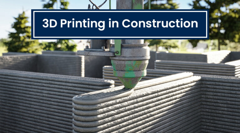 3D printing in construction