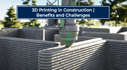 3D printing in construction