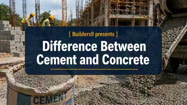 Concrete being poured at a construction site with workers and cement mix visible