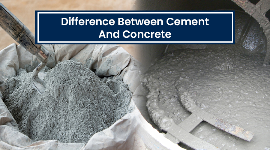 Cement and concrete