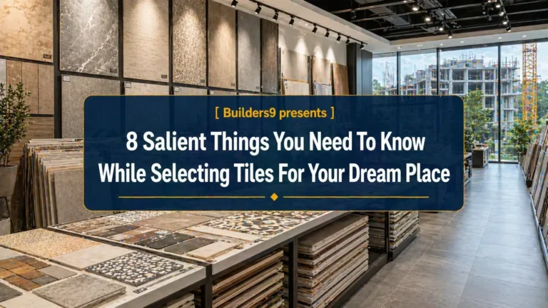 Tile showroom displaying various floor and wall tile designs for home interior selection