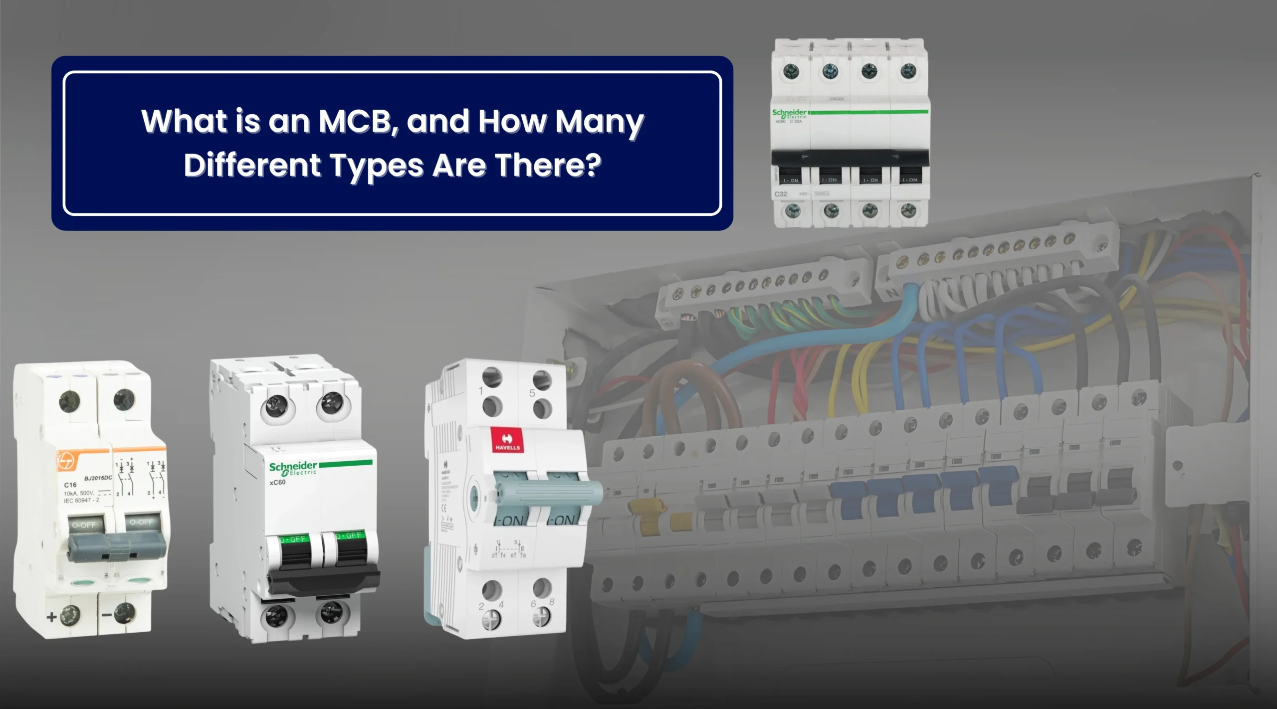 Types of mcb