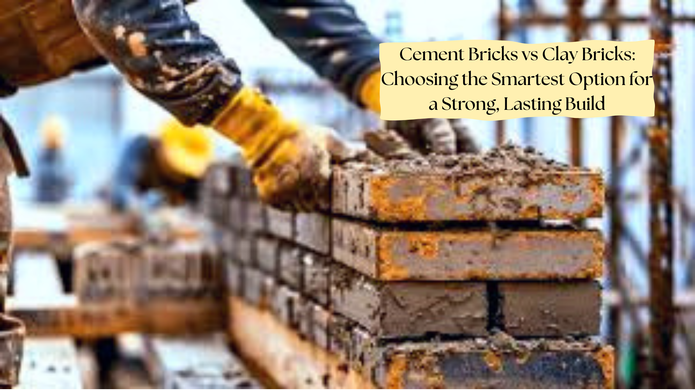 Cement Bricks vs Clay Bricks