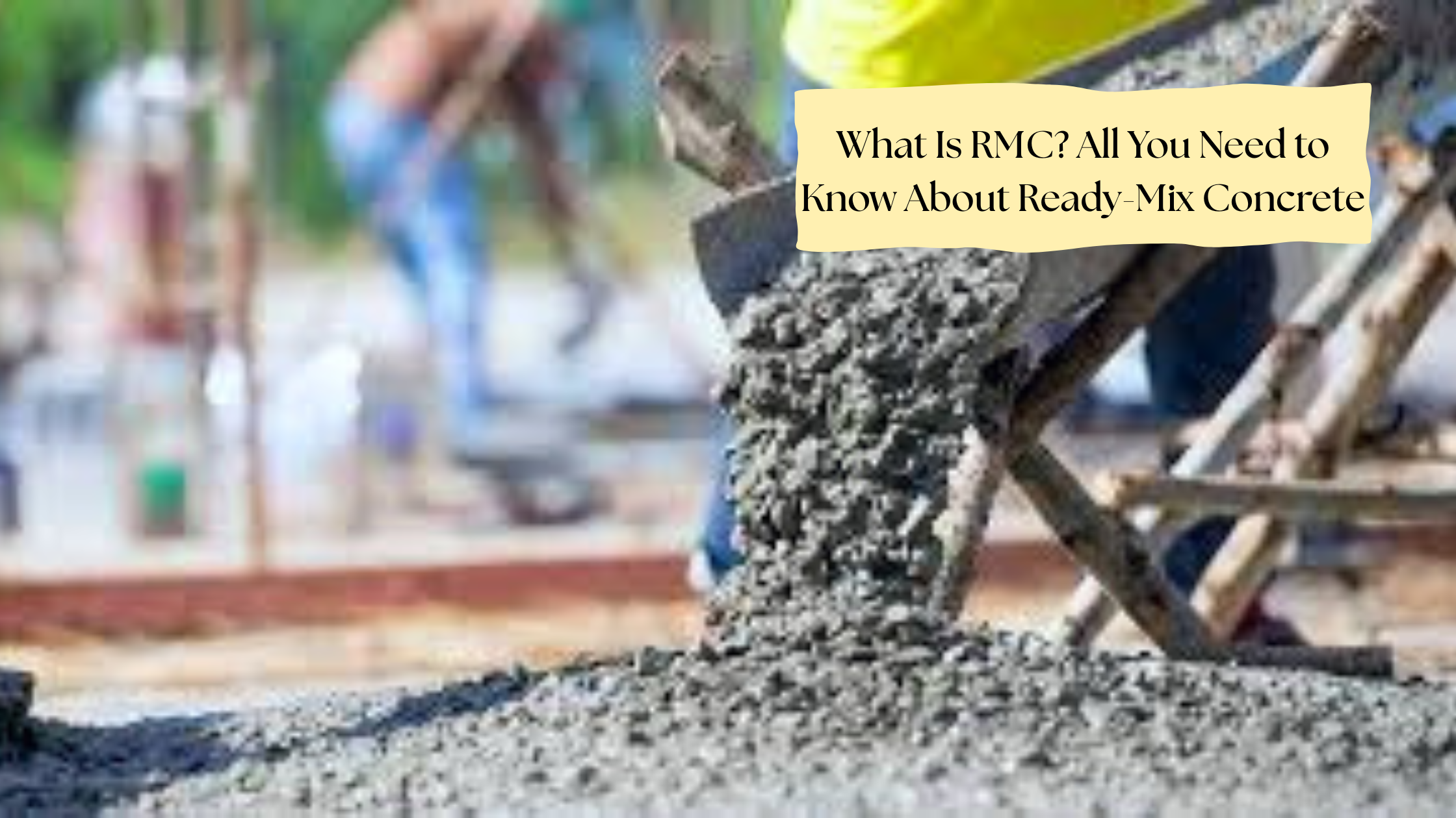 Ready-made concrete