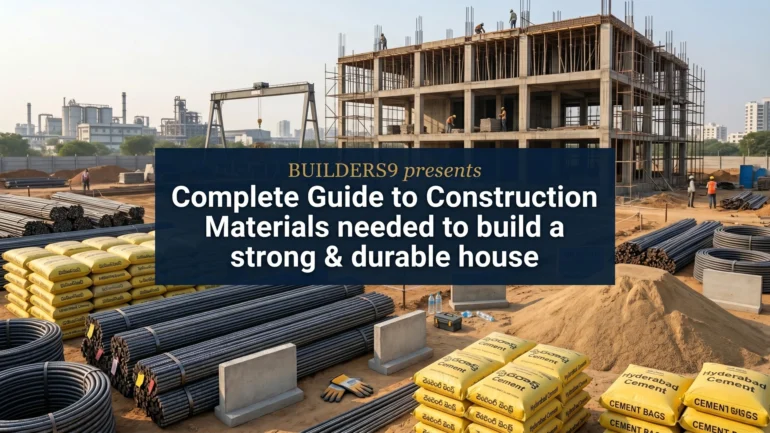 Complete Guide To Construction Materials For A Strong House