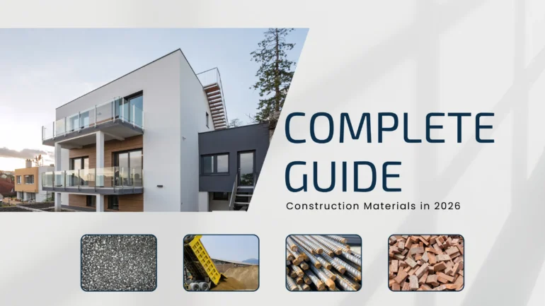 Complete Guide To Construction Materials In 2026