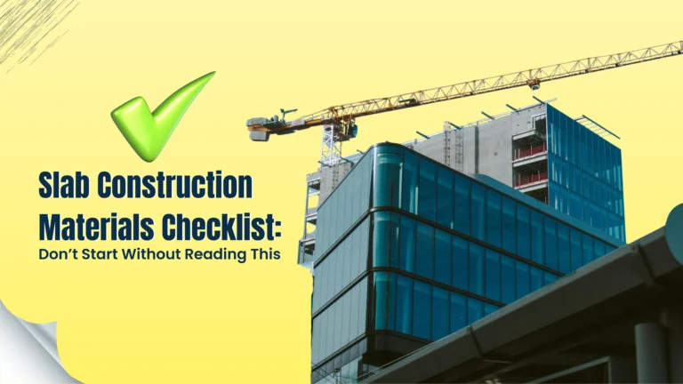 Slab Construction Materials